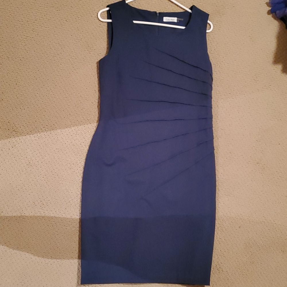Calvin Klein Dress in deep blue
